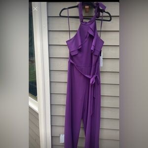 BEBE purple jumper, size 8 NWT